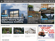 Tablet Screenshot of homedoo.com